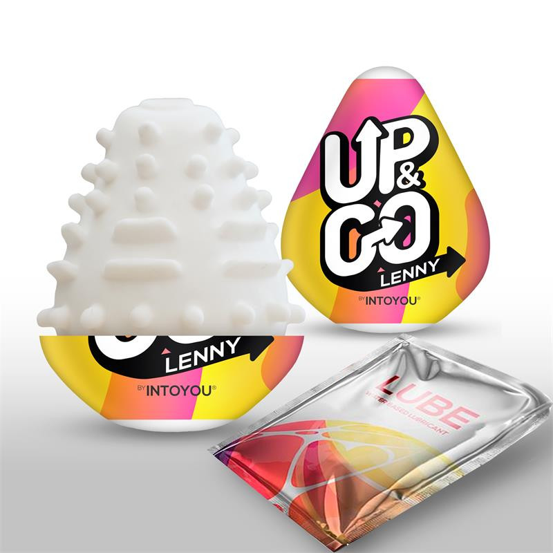 Masturbátor tojás - Up&Go Lenny érzéki élmény - Image 5