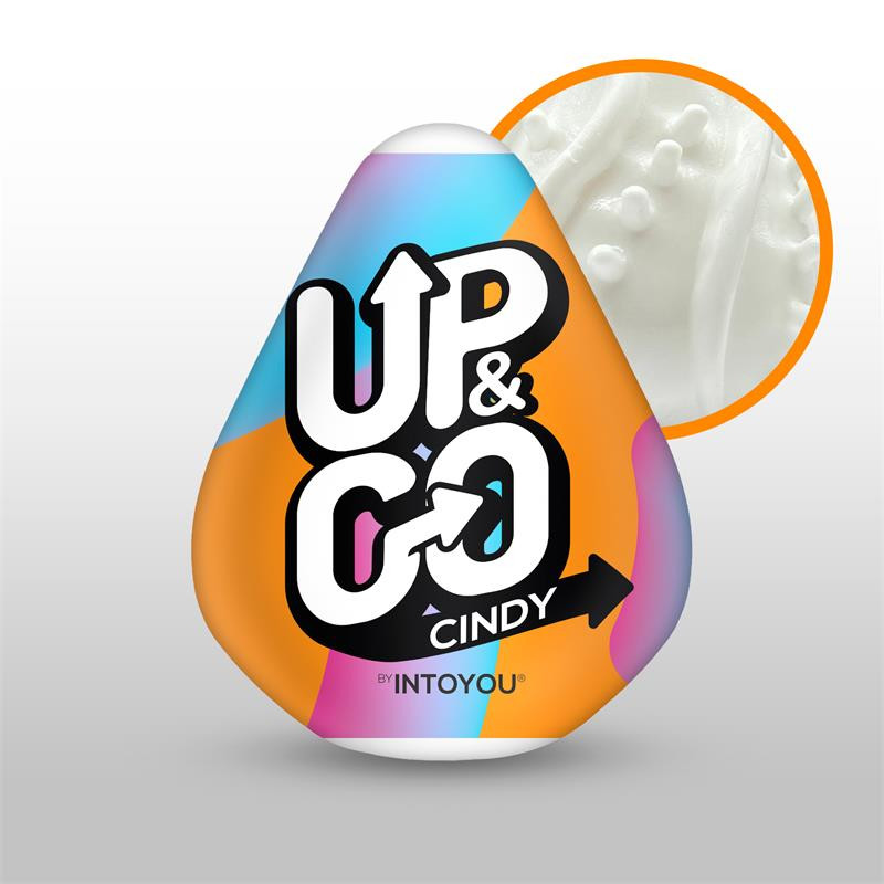 Up&Go Cindy – ergonomikus maszturbátor tojás - Image 2
