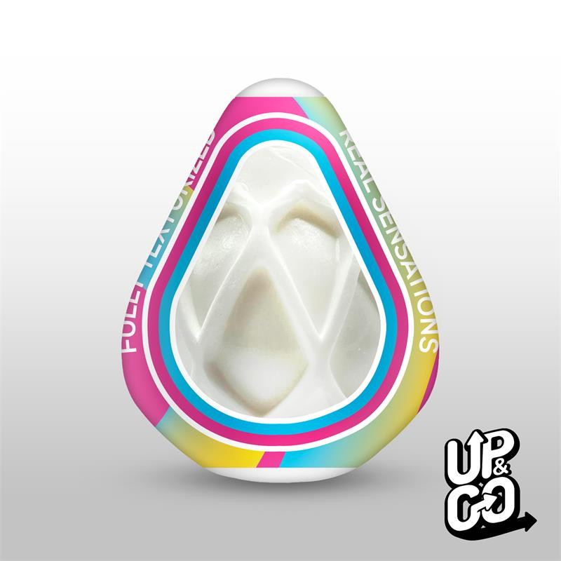 Masturbációs tojás Up&Go Sally – prémium kényeztetés - Image 4