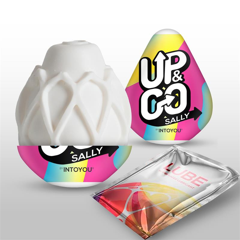 Masturbációs tojás Up&Go Sally – prémium kényeztetés - Image 5