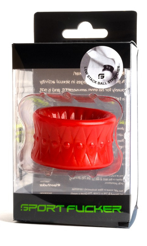 Ballstretcher Soft – piros, 32 mm-es puha herefeszítő - Image 2