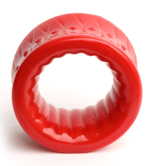 Ballstretcher Soft – piros, 32 mm-es puha herefeszítő - Image 3