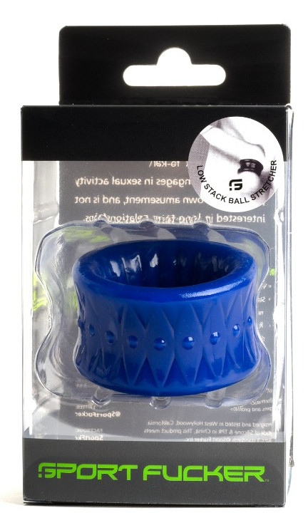 Ballstretcher Soft – puha herefeszítő 32 mm kék - Image 2