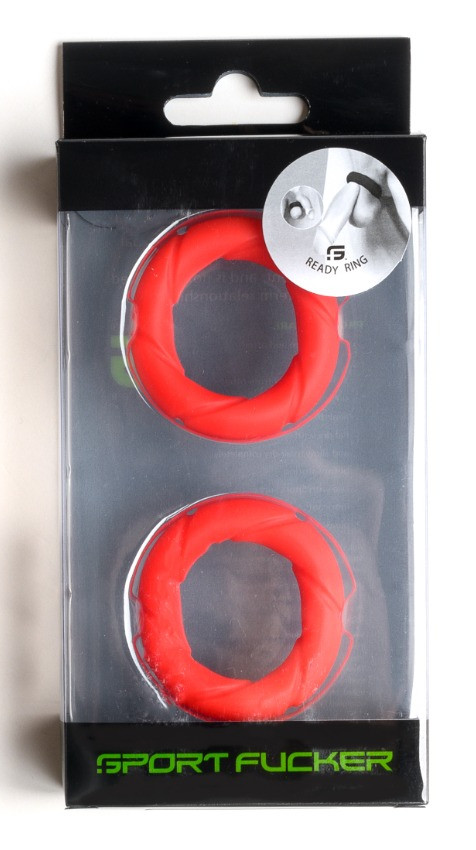 Ready Rings – 2 db piros péniszgyűrű szett - Image 2