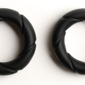 Ready Rings – 2 db prémium péniszgyűrű fekete színben