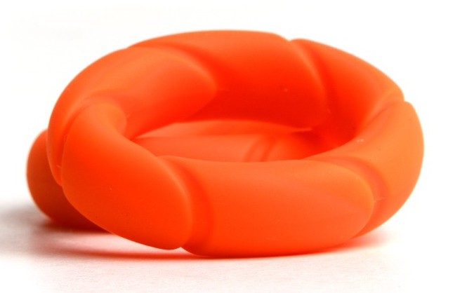 Ready Rings – prémium narancssárga péniszgyűrűk (2 db) - Image 4