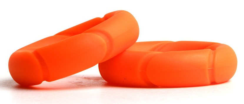 Ready Rings – prémium narancssárga péniszgyűrűk (2 db) - Image 5