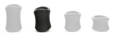 Ballstretcher Ergo – 50 mm magasságú fekete golyónyújtó