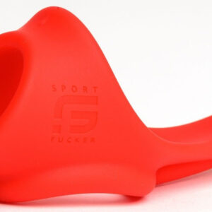 Ballstretcher Silicone Tailslide – prémium szilikon herefeszítő piros