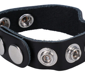 Adjustable Leather Cockring – állítható bőr péniszgyűrű