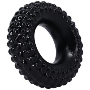 Radial 22mm - prémium fekete péniszgyűrű
