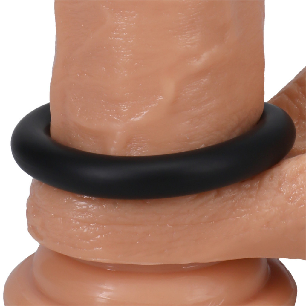 Cockring The Gasket Medium – prémium 36 mm fekete péniszgyűrű - Image 4