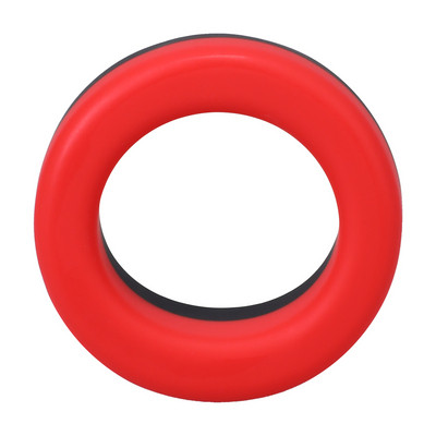 Cockring The Big O – prémium 32 mm-es péniszgyűrű, fekete-piros - Image 3