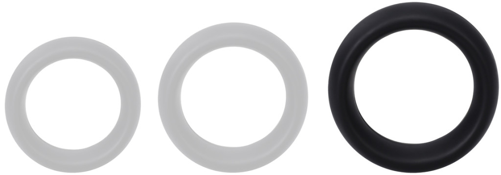 Cockring The Collar Large – prémium 50 mm fekete péniszgyűrű