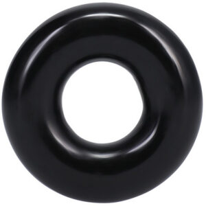 Cockring The Donut – prémium 20 mm fekete péniszgyűrű