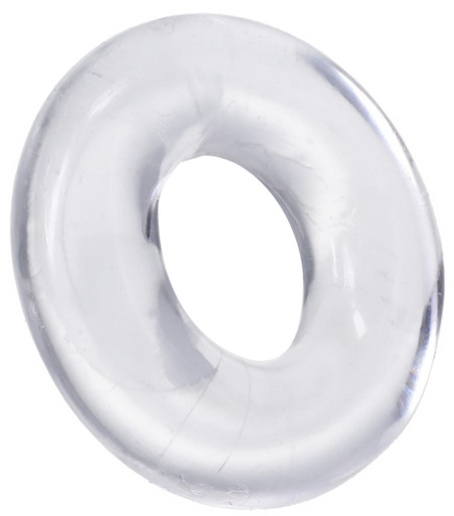 The Donut 3X – átlátszó prémium péniszgyűrű 22 mm - Image 3
