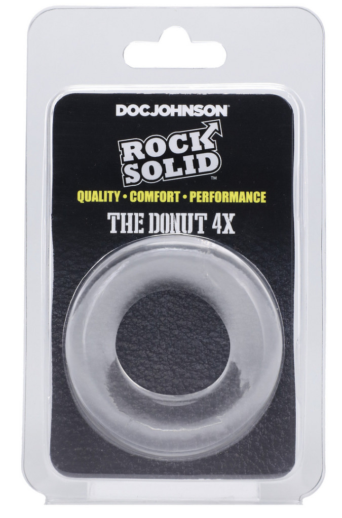 The Donut – átlátszó prémium péniszgyűrű 30 mm - Image 2