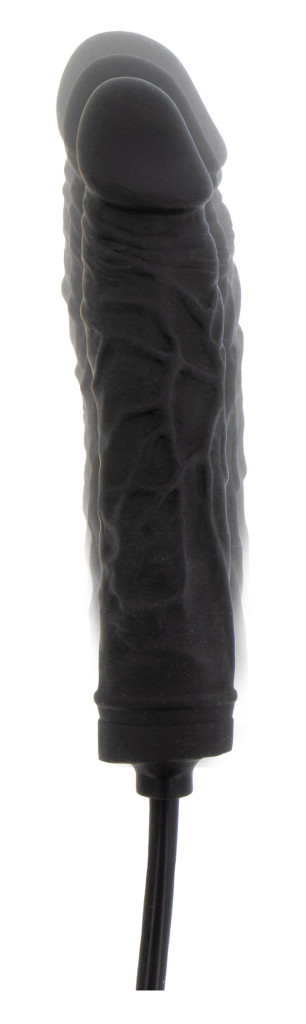 Inflatable Dildo – fekete, 18 cm és 3,5 cm prémium vibrátor - Image 4