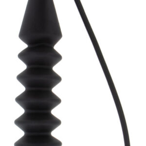 Expert Ráncos Felfújható Dildó – 28 x 6 cm, Fekete