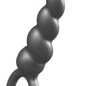 Plug The Screw – prémium anális dugó szürke, 10 x 2,7 cm