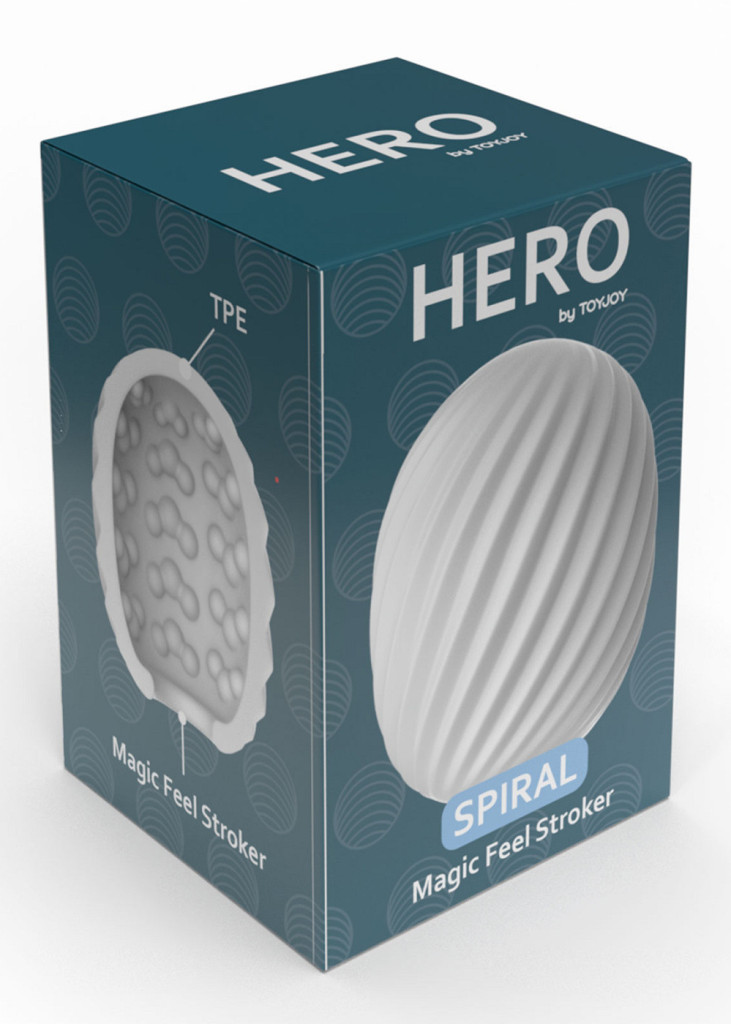 HERO SPIRAL – prémium maszturbátor tojásfehérjével - Image 2