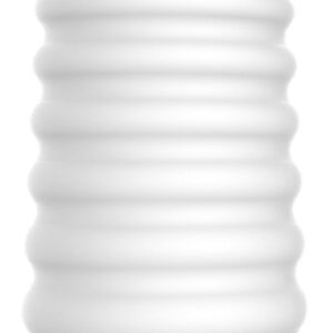 Hero Ribs White – textúrált maszturbátor fehér színben
