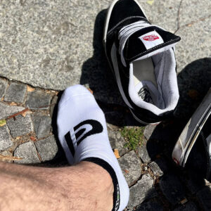 Sneakersocks 2.0 – prémium fehér sportzokni