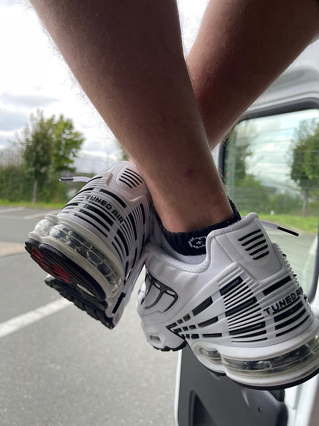 Sneakersocks 2.0 – prémium fehér sportzokni - Image 3