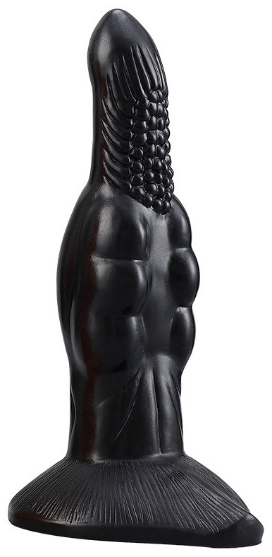 Skurix – prémium fekete dildó 19 x 5.5 cm