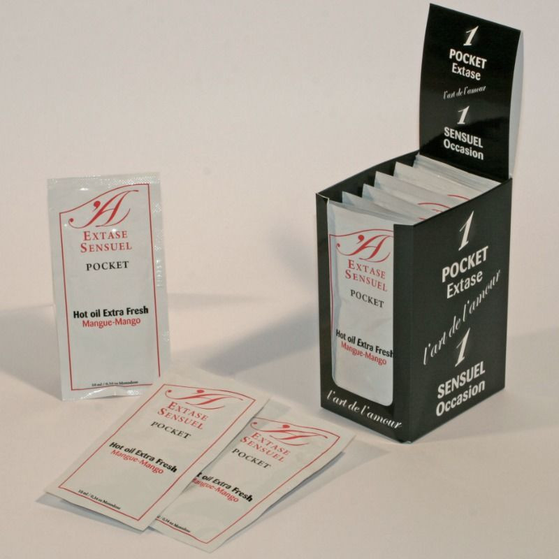 EXTASE SENSUAL - mango ízű érzéki masszázsolaj 10 ml - Image 3