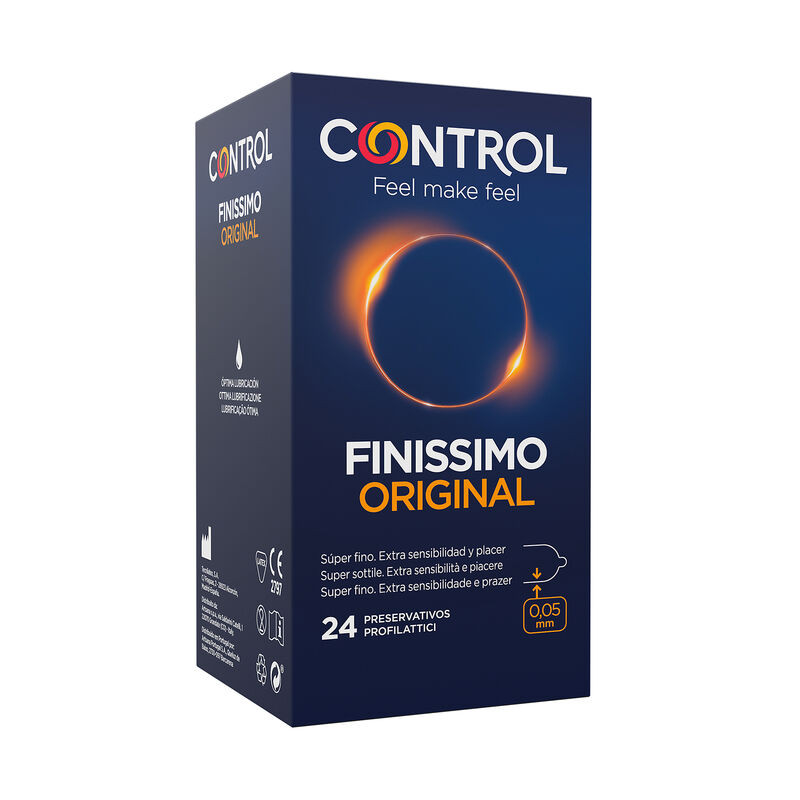 CONTROL Finissimo – prémium vékony óvszer 24 db-os csomagban
