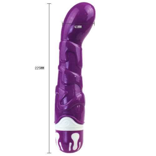 BAILE – reális érzésű vibrátor 10 ritmussal, lila - Image 2