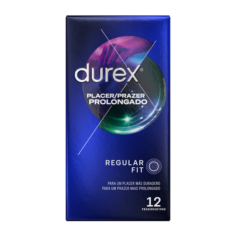 Durex Pleasure Prolonged – érzéki késleltető óvszerek 12 db - Image 2