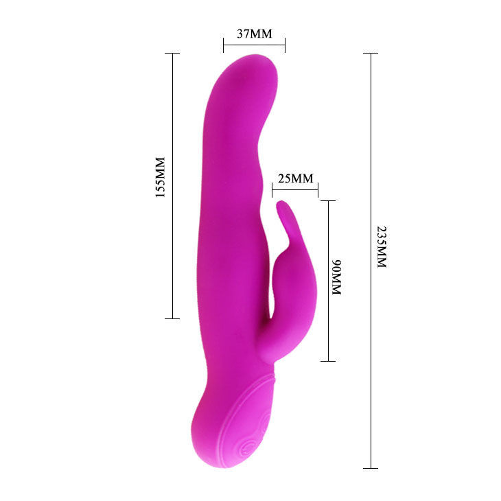 PRETTY LOVE – Prémium forgó vibrátor lila színben - Image 7