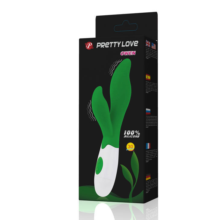 PRETTY LOVE - Flirtation Owen – érzéki zöld vibrátor - Image 10