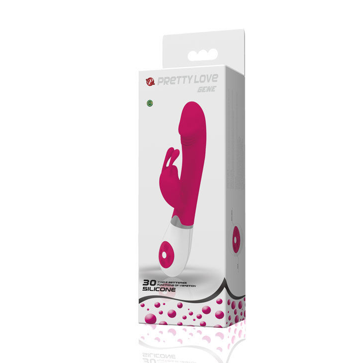 Pretty Love - érzéki nyuszis vibrátor, G-pont izgatóval - Image 9