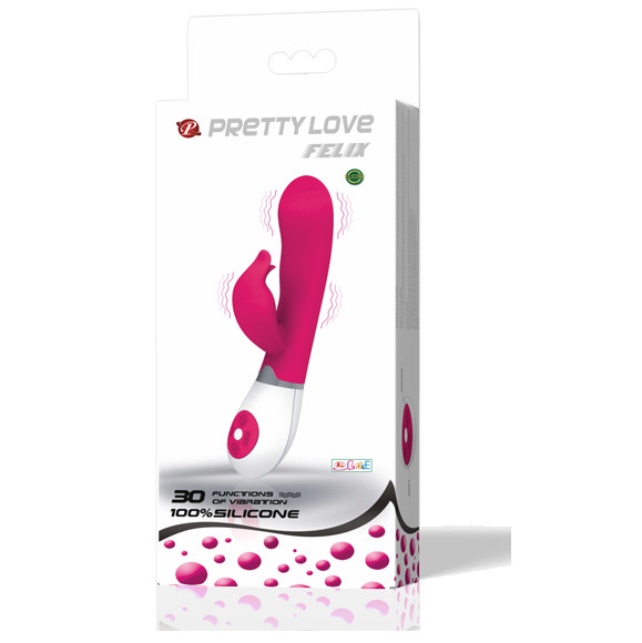 PRETTY LOVE – vonzó vibrátor felix izgatóval - Image 2