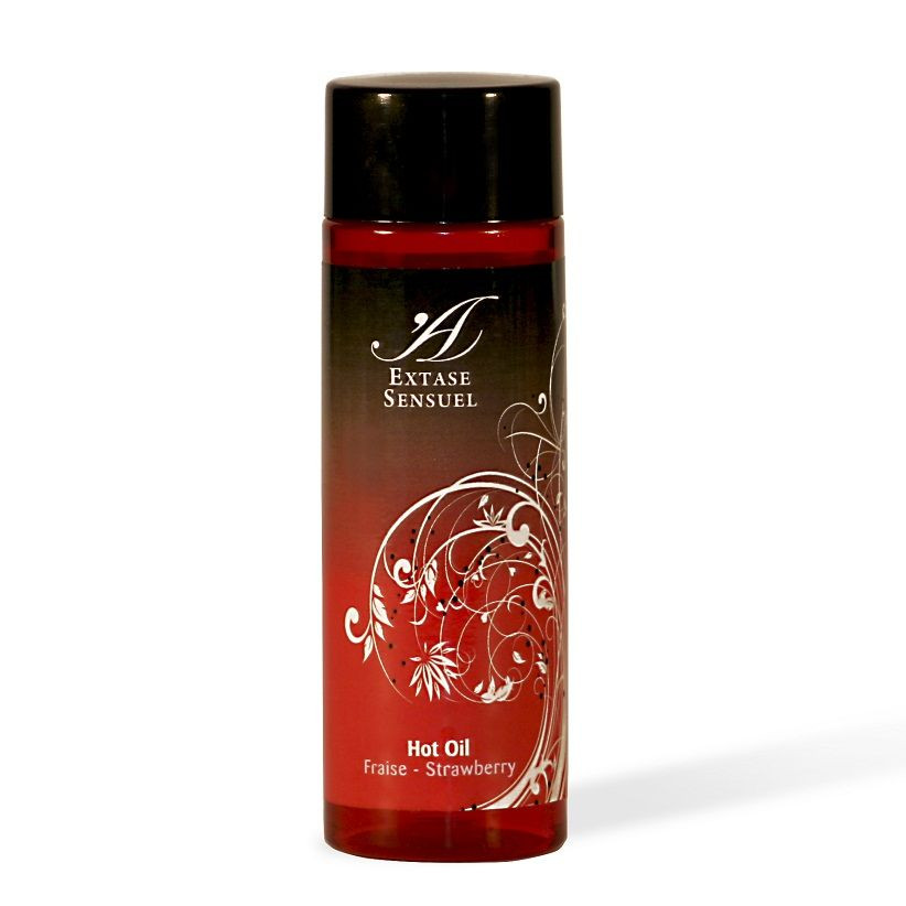 EXTASE SENSUAL – eper ízű stimuláló masszázs olaj 100 ml - Image 2