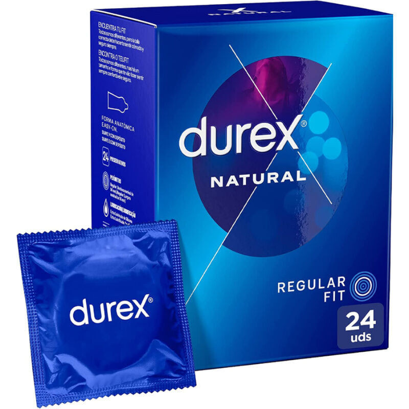 Durex Natural Plus – prémium vékony óvszerek 24 db-os kiszerelésben