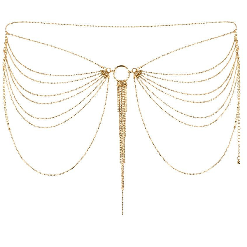 Bijoux – elegáns fém lánc ékszer az arany deréknak - Image 2
