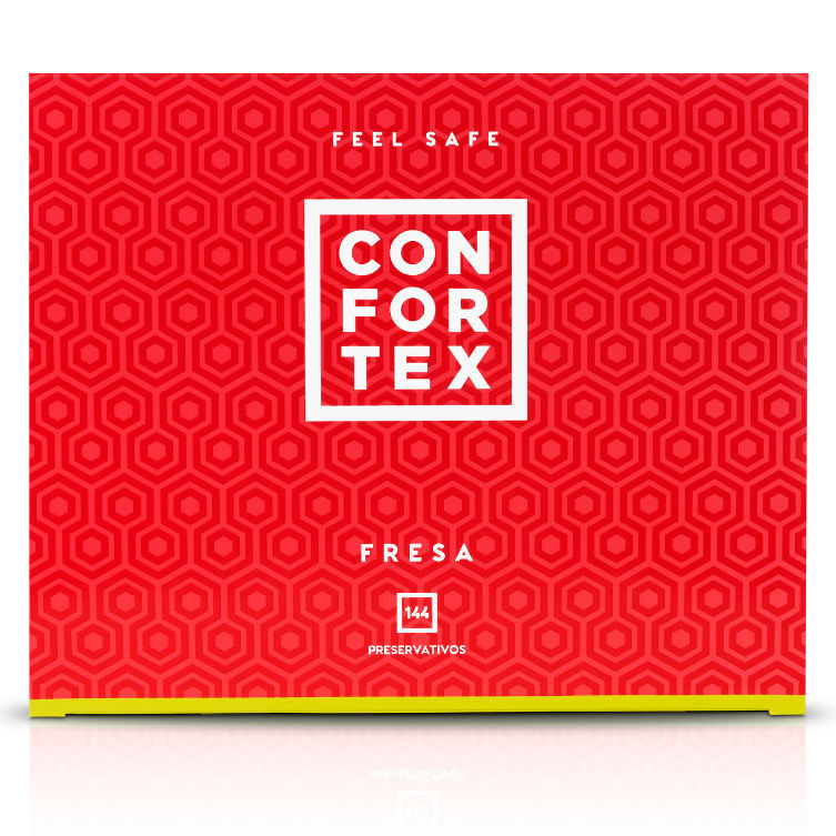 CONFORTEX – eper ízű óvszer 144 db - Image 2