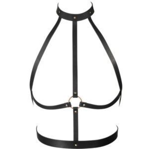 Bijoux Indiscrets Maze - stílusos fekete h-harness