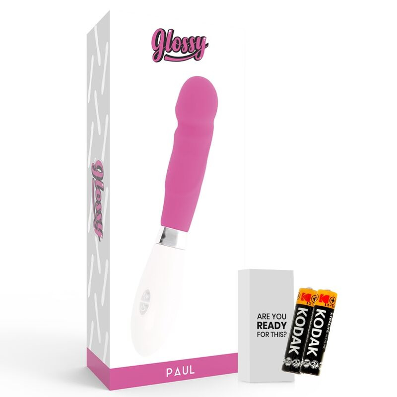 GLOSSY Paul – prémium pink vibrátor érzéki élményekhez - Image 4