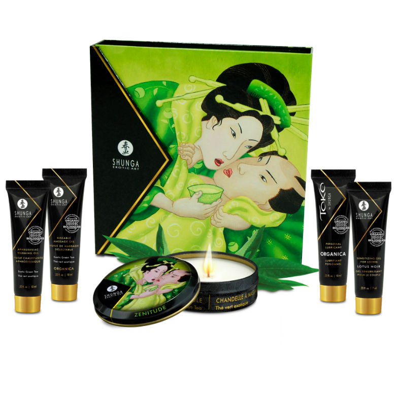 SHUNGA - titkos geisha organikus zöld tea készlet - Image 2