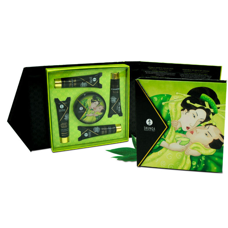 SHUNGA - titkos geisha organikus zöld tea készlet - Image 3