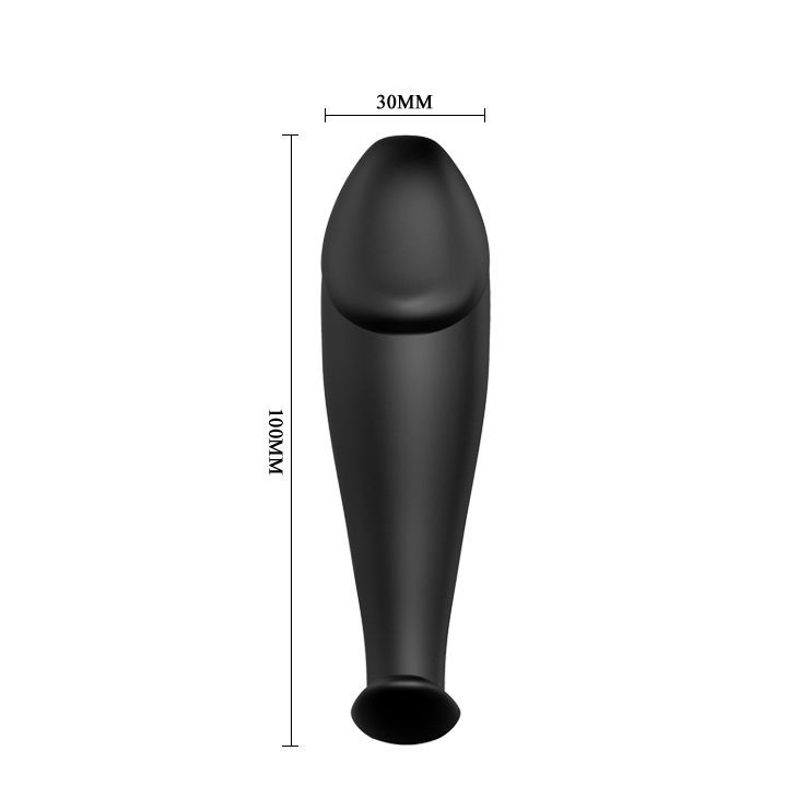 Pretty Love - szilikon anális plug, pénisz forma, 12 vibrációval - Image 4