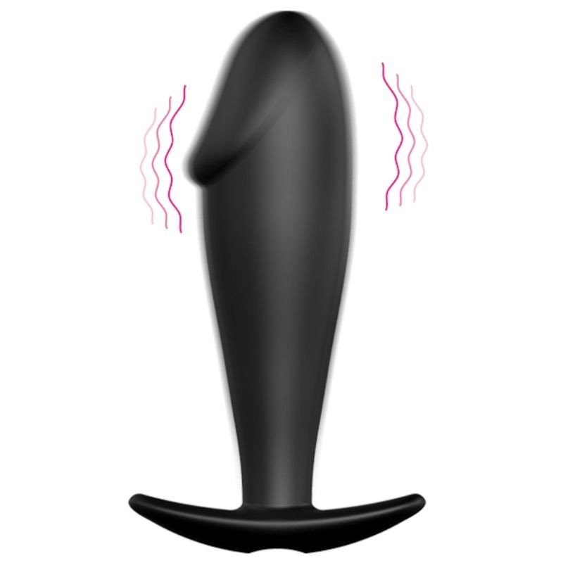 Pretty Love - szilikon anális plug, pénisz forma, 12 vibrációval - Image 9