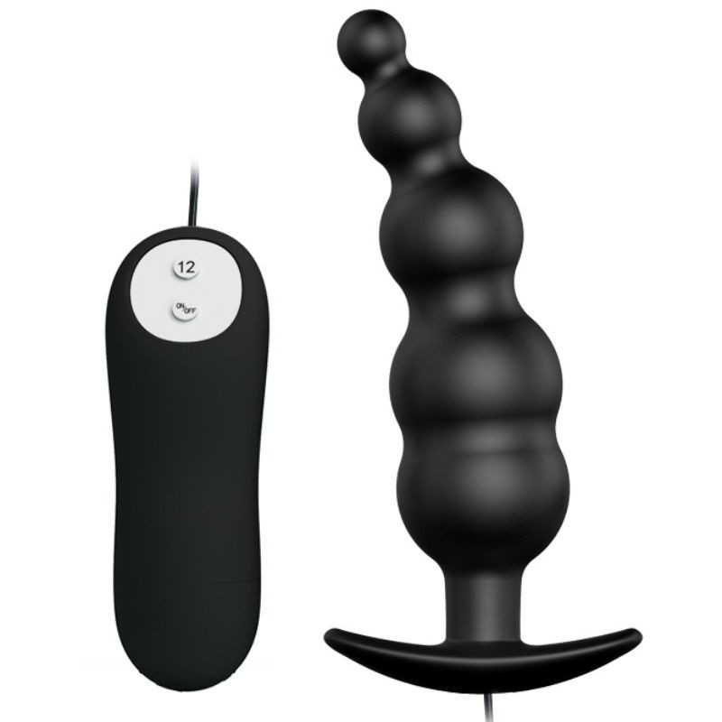 PRETTY LOVE – különböző rezgésmódos anális plug távirányítóval