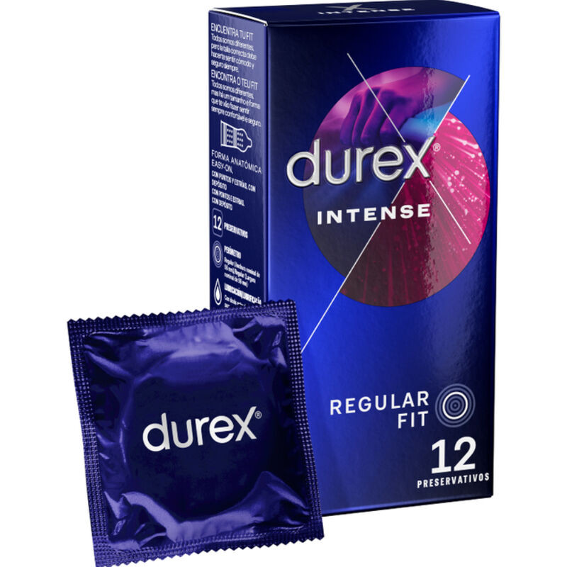 DUREX Intense – intenzív orgazmusfokozó 12 db-os szett