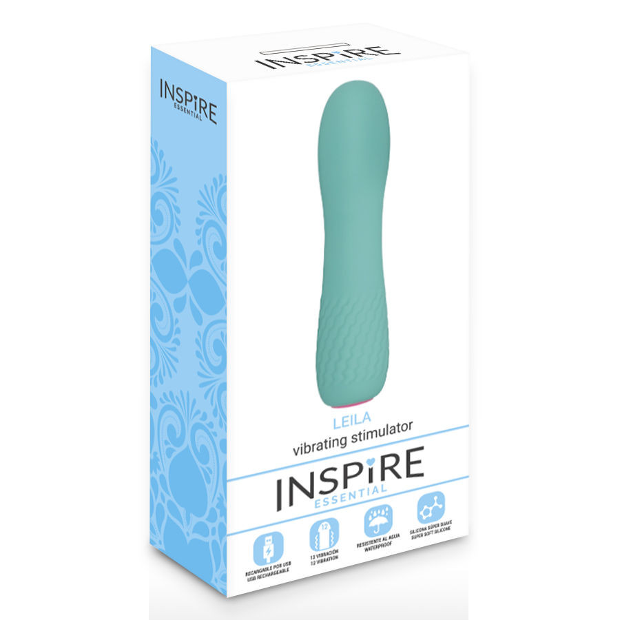 Inspire Essential – prémium csiklóizgató, türkiz színben - Image 3